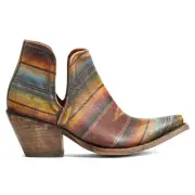 Ariat Dixon Southwest Snip Toe Cowboy Booties Womens Size 6.5 B Casual Boots 100