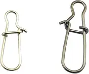 100Pcs Fishing Safety Pin Connectors Durable Fishing Gear Supplies for Anglers Convenient Design for Connecting Fishing Line to Fishhook