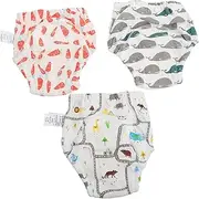 CRILSTYLEO Nappies Baby Learning Pants Diaper Training Pants Comfortable Fit Random Style