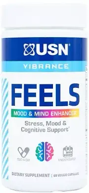 FEELS SO GOOD! USN Vibrance Feels The Ultimate Mood Boosting, Brain Support Caps