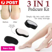 3 IN 1 SWOSH PEDICURE FILE FOR SMOOTHER SOFTER FEET CALLUS REMOVER