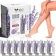 nbc BeautiLab Body Scrub, Body Scrub, Keitserging & Nourishing, Individually Wrapped, Exfoliating Scrub Makes Skin Soft, Pack of 16, Lavender Fragrance