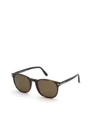 Tom Ford Round Sunglasses Dark Brown Ansel FT0858