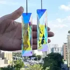 Faux Window Hanging Sunlight Rainbow Reflection Charm Handmade Suncatcher Prisms