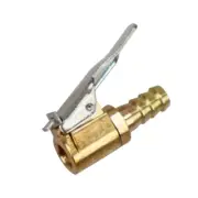 Car Auto Brass 8Mm Tyre Wheel Tire Air Chuck Inflator Pump Valve Clip Clamp Conn