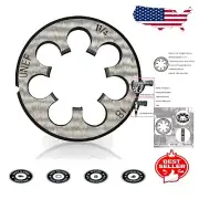 1 1/4"-18 Right Hand Die - High-Speed Steel, Hand-Powered Threading Tool