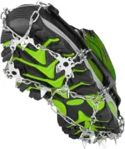 Non Slip Crampons Traction For Boots and Shoes FOR SNOW AND ICE - Size Large