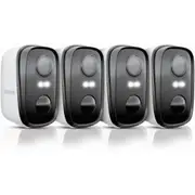 Uniden App Cam SOLO X2K Outdoor Wirefree Security Camera 4 Pack