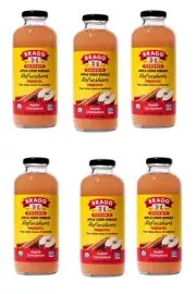 Bragg Organic Apple Cider Vinegar Refresher - Apple Cinnamon, 16 oz (6 Pack)