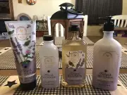 Bath & Body Works-Steeped Relaxation-Lavender*Mint*Tea-Bundle of 4