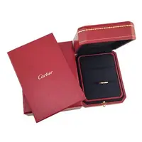 在飛比找森森購物網優惠-九五成新展示品！Cartier 18K金-鑲三顆鑽Balle