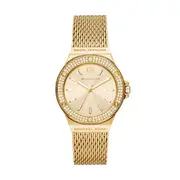 Michael Kors Lennox Gold Women's Watch MK7335 Stainless Steel Yellow Gold 4064092191844