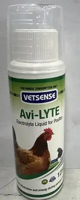 Vetsense Avi-LYTE 125mL – Electrolyte & Vitamin Supplement for Birds and Poultry