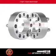 2Pcs 2" 50mm 6x5.5 6Lug Wheel Spacers 12x1.5 Studs For Toyota 4Runner 1988-2022 (for: Toyota)