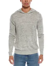 Vince Marled Linen Hoodie