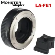 MonsterAdapter LA-FE1 Auto Focus Lens Mount Adapter Nikon F Lens to Sony E-mount