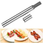 Corrosion-resistant Barbecue Skewers Sign Stainless Steel 100pcs