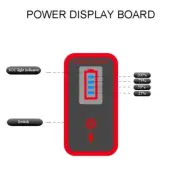 Battery Display Board For Daly Smart BMS Lights Board SOC Indicator For 3S~48S