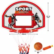 Kids Children Basketball Ring Hoop Rim System Backboard & 30cm Rims