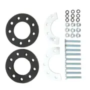 ˜9 Holes Sprocket Mount Kit Aluminium Alloy Backing Plate Reinforced Washer Kit