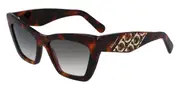 Salvatore Ferragamo SF 1081SE 214 Men's Sunglasses Tortoiseshell Size 55