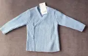 BNWT Seed Heritage Baby Top winter Size 00 3-6 month infant RR$49.95 Blue Cotton