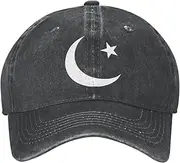 [GANghaONshoP] Pakistan Flag Baseball Cap Mens & Womens Tough Stylish Sun Caps