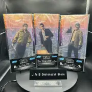Ryu ga Gotoku Goro Majima History Big Acrylic Stand Set of 3 - SEGA Kuji Japan