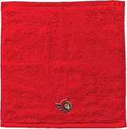 Northwest Ottawa Senators NHL Team Logo Wash Cloth 4 Pack 12 x 12 Inches