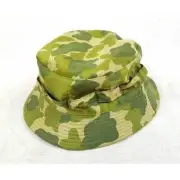 Vietnam War MACV SOG PRU Short Brim Parachute Silk Boonie Hat Set#1 - Size 7 1/2