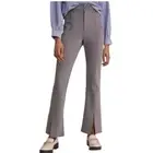 NWT Anthropologie Maeve Seamed Split Hem Flare Pants 16