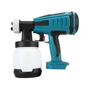 Cordless High Pressure Paint Sprayer Brushless Motor Spray Gun For Makita 18V