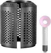 Hair Dryer Dustproof Universal Filter Cover for Dyson HD01 HD03 HD08 HD15, Detachable Hair Dryer Outer Strainer Filter Cage Replacement Parts