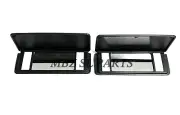 2 Mercedes R129 SL500 SL320 SL600 500SL 300SL BLACK SUN VISOR VANITY MIRRORS
