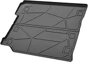 X AUTOHAUX Cargo Liner Rear Trunk Mat Trunk Cargo Luggage Boot Tray Mat for Jeep Wrangler 2018-2024 Fit for with Speaker Models Not for Jeep Wrangler JK