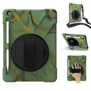 MCC Heavy Duty Strap iPad 10.2 2021 9th Gen Apple Shockproof Case Cover [Camo]