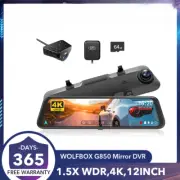 New Front and Rear 4K Dash Cam Car Camera WDR 1080P Dash Camera for Car Dvr GPS