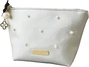 marie claire(マリ・クレール) Mari Claire mcg1001 Women's Pouch, Cute, Accessory Case, Makeup Pouch, Multi-Pouch, Cosmetic Pouch, Gift, Mini Pouch, Silver, one Size