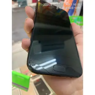 %台機店 三星 SAMSUNG A7 2017 黑 3+32G 5.7吋 零件機 二手機 實體店 板橋 台中 竹南