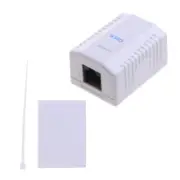Cat6 RJ45 Keystone Module Connector Ethernet for Wall Plate Patch Panel