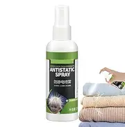 Euyehn Anti Static Spray | Static Cling Spray, 100ml Static Remover | Fabric Refresher, Odor Eliminator, Travel Size Fabric Spray, Eliminate Static Cling, Flyaways, and Shocks