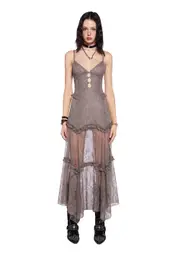 [Current Mood] Imagined West Maxi Dress - Brown