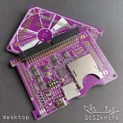 SCSIknife desktop - ZuluSCSI™ & BlueSCSI compatible SCSI hard drive Emulator