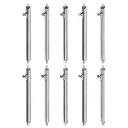 10pcs Quick Release Spring Bar 22mm Width 1.8mm Dia Stainless Steel Watch Pins