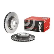 Brembo Prime Vented Brake Rotor - Single - 09.8904.11