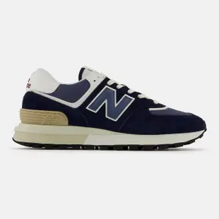 【NEW BALANCE】NB 574 Legacy 休閒鞋 男鞋 海軍藍 藍 白 金標 麂皮 厚底 D楦(U574LGBB)