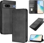 Compatible with Google Pixel 7 5G,Flip Kickstand Cover, Compatible with Google Pixel 7 5G Card Slot Wallet Case Black