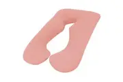 Woolcomfort Aus Made Maternity Pregnancy Nursing Sleeping Body Pillow Pillowcase Included Light Pink