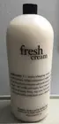 Philosophy Fresh Cream Shampoo Bath & Shower Gel 64oz Sealed No Pump