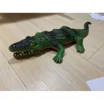 ［二手］玩具反斗城WORLD ANIMAL COLLECTION 軟膠大鱷魚